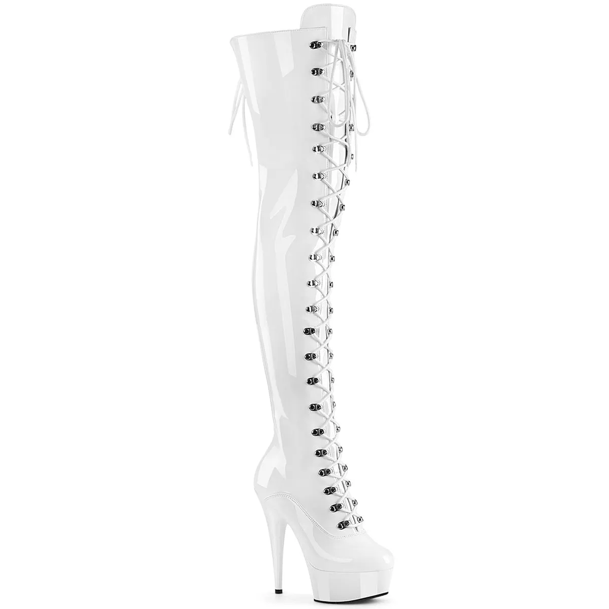 6" Stiletto Stretch Thigh High Boot (DELIGHT-3022)