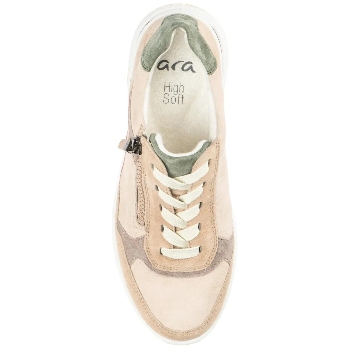 Ara Women's Gardenia Sand/Shell/Moon/Rose/Thyme Suede