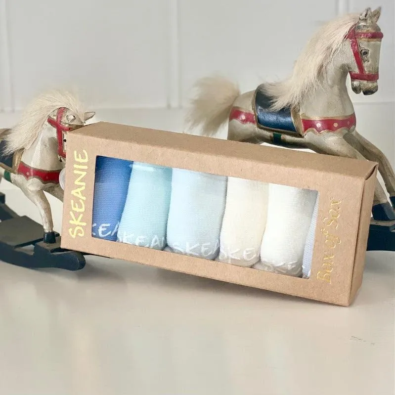 Baby Socks Neutral 6 Pack (0-12 Months)