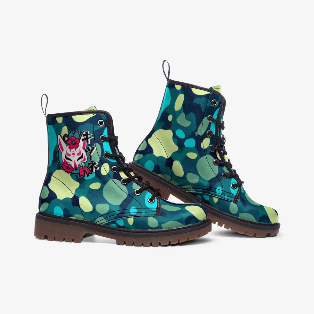 Kitsune Drops Camo Men Boots