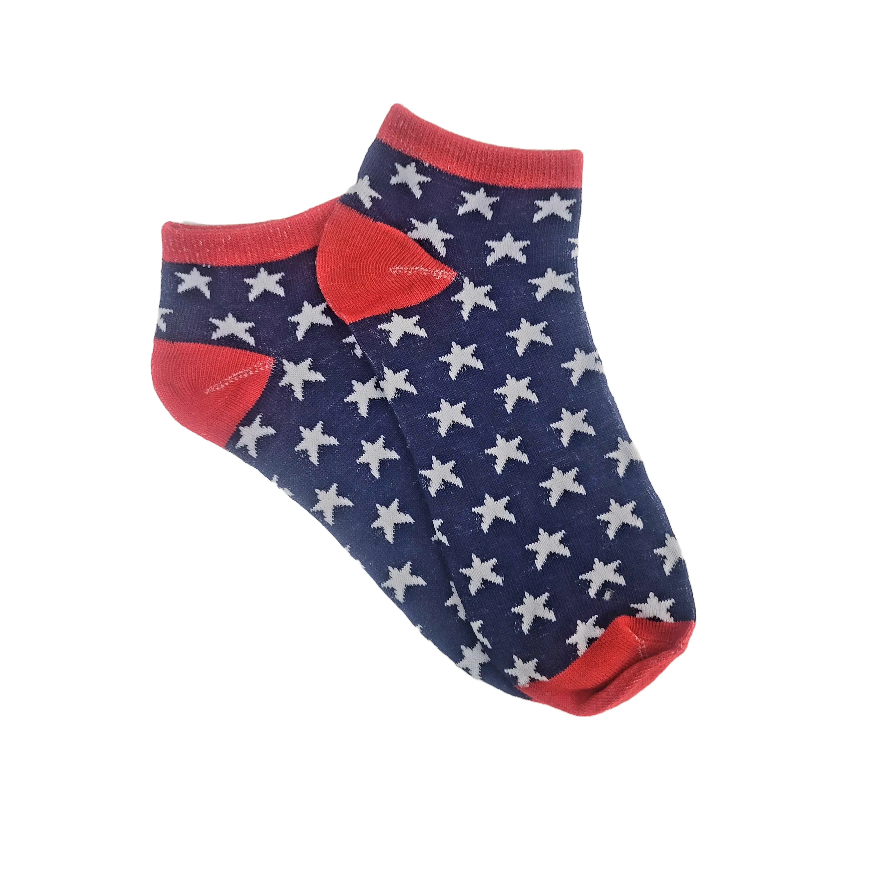 Patriotic Ankle Socks (Adult Large - Men's Shoe Sizes 8-12)