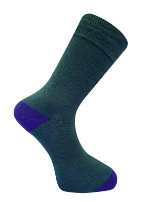 PUNCHY - GOTS Organic Cotton Socks Green